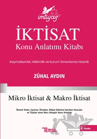 İmtiyaz İktisat Konu Anlatımı Kitabı – Zühal Aydın – Temsil Kitap kitap kapağı
