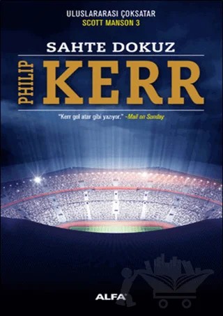 Sahte Dokuz – Philip Kerr – Alfa Yayınları kitap kapağı