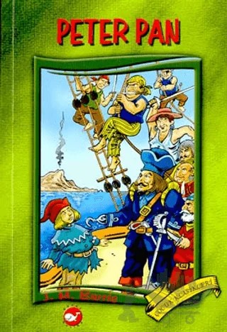 Peter Pan – James Matthew Barrie – Beyaz Balina Yayınları kitap kapağı