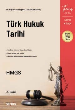 THEMIS – Türk Hukuk Tarihi Soru Kitabı – Müge Vatansever Öztürk – Seçkin Yayıncılık kitap kapağı