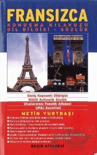 Fransızca Konuşma Kılavuzu – Metin Yurtbaşı – Beşir Kitabevi kitap kapağı