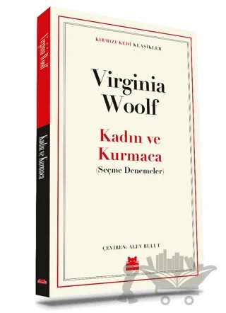 Kadın ve Kurmaca – Virginia Woolf – Kırmızı Kedi Yayınevi kitap kapağı