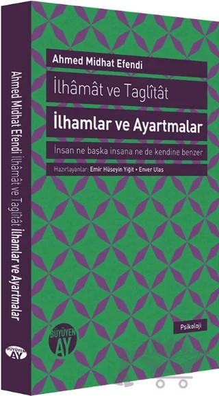 İlhamlar ve Ayartmalar – Ahmet Mithat Efendi – Büyüyen Ay Yayınları kitap kapağı