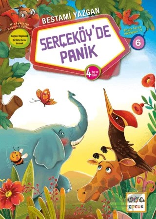 Serçeköyde Panik – Bestami Yazgan – Nar Çocuk kitap kapağı