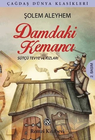 Damdaki Kemancı – Şolem Aleyhem – Remzi Kitabevi kitap kapağı