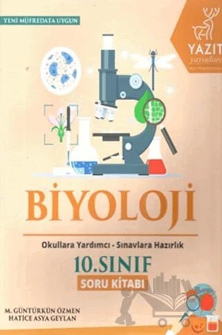 Yazıt 10. Sınıf Biyoloji Soru Bankası – Hatice Asya Geylan, M. Güntürkün Özmen – Yazıt Yayıncılık kitap kapağı