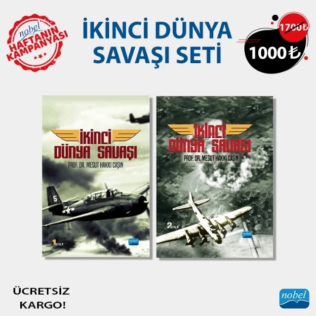 İKİNCİ DÜNYA SAVAŞI SETİ – Mesut Hakkı Caşın – Haftanın Kampanyası kitap kapağı