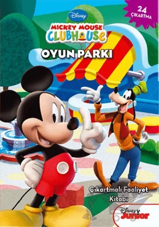 Mickey Mouse Club House - Oyun Parkı Çıkartmalı Faaliyet Kitabı – Kolektif – Doğan Egmont Yayıncılık kitap kapağı
