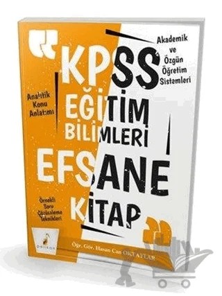 2019 KPSS Eğitim Bilimleri Efsane Tek Kitap Konu Anlatımlı – Hasan Can Oktaylar – Pelikan Tıp Teknik Yayıncılık kitap kapağı
