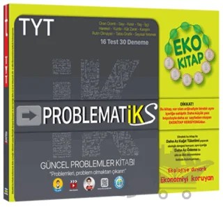 TYT Problematiks Eko – Kolektif – Tonguç Akademi kitap kapağı