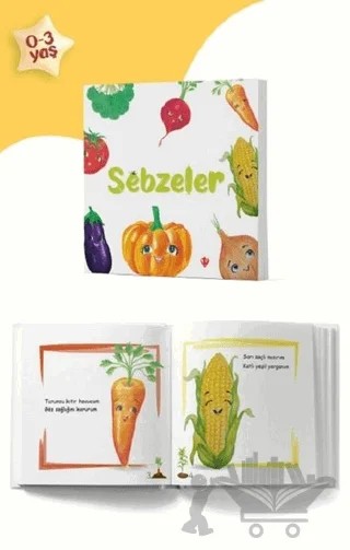 Sebzeler – Merve Türkay – Türkiye Diyanet Vakfı Yayınları kitap kapağı