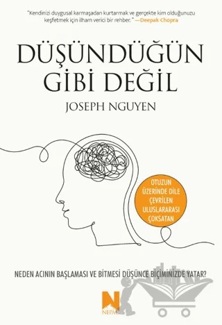 Düşündüğün Gibi Değil – Joseph Nguyen – Nepal Kitap kitap kapağı