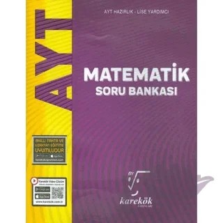 AYT Matematik Soru Bankası – Muharrem Duş, Selçuk Kütük – Karekök Yayıncılık kitap kapağı