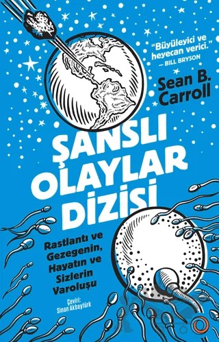 Şanslı Olaylar Dizisi – Sean B. Carroll – Orenda kitap kapağı