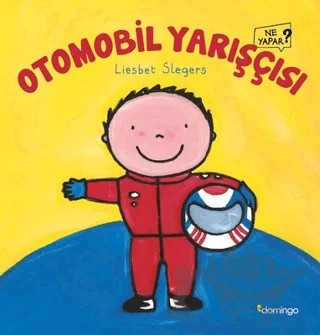 Otomobil Yarışçısı – Liesbet Slegers – Domingo Yayınevi kitap kapağı