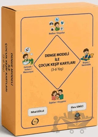 Denge Modeli İle Çocuk Keşif Kartları (3-6 Yaş) – Nihal Gülle, Ebru Sinici – Rove Yayınevi kitap kapağı