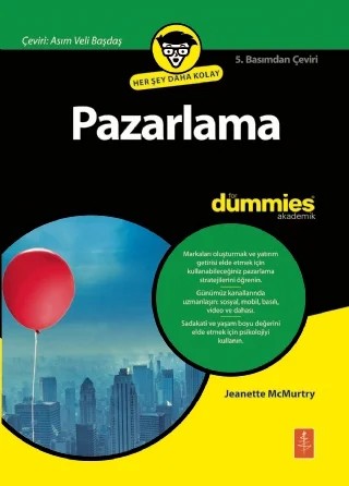 Pazarlama for Dummies - Marketing for Dummies – Jeanette McMurtry, Alexander Hiam – Dummies kitap kapağı