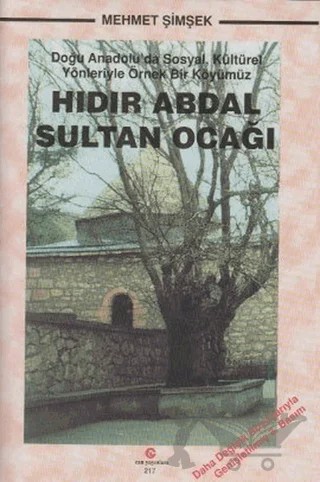 Hıdır Abdal Sultan Ocağı – Mehmet Şimşek – Can Yayınları (Ali Adil Atalay) kitap kapağı