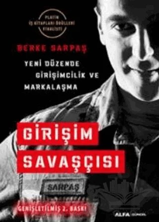 Girişim Savaşçısı – Berke Sarpaş – Alfa Yayınları kitap kapağı