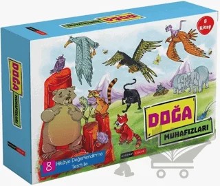 Doğa Muhafızları - 8 Kitap Takım Kutulu – Tuna Duran – Gendaş Çocuk kitap kapağı