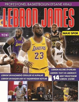 Lebron James 5 – İlhan Arlı – Maxi Yayıncılık kitap kapağı