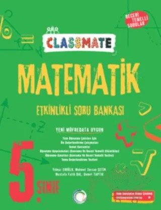 5. Sınıf Classmate Matematik Soru Bankası – Kolektif – Okyanus Yayınları kitap kapağı