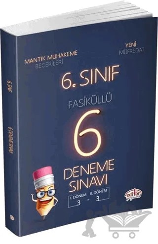 6. Sınıf Fasiküllü 6 Deneme Sınavı – Kolektif – Editör Yayınevi kitap kapağı