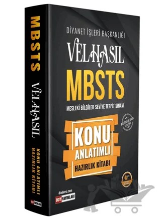 Velhasıl MBSTS Konu Anlatımlı Hazırlık Kitabı – Kolektif – DDY Yayınları kitap kapağı