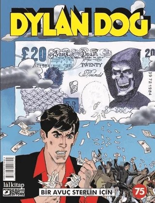 Dylan Dog Sayı: 75 - Bir Avuç Sterlin İçin – Tiziano Sclavi – Lal Kitap kitap kapağı