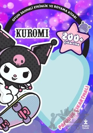 Kuromi - Pofuduk Çıkartmalı Etkinlik Kitabı – Kolektif – Doğan Çocuk kitap kapağı