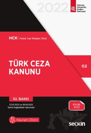 Türk Ceza Kanunu – Kolektif – Seçkin Yayıncılık kitap kapağı