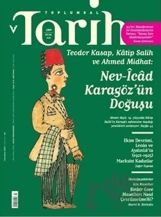 Toplumsal Tarih Dergisi Sayı: 289 Ocak 2018 – Tarih Vakfı Yurt Yayınları - Toplumsal Tarih Dergisi kitap kapağı
