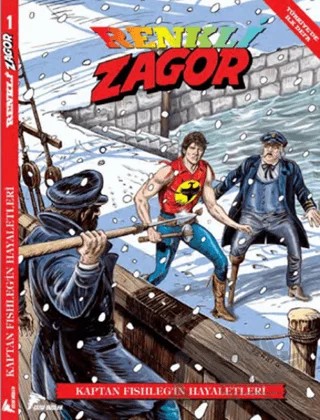 Renkli Zagor - 1 – Jacopo Rauch – Çizgi Düşler Yayınevi kitap kapağı