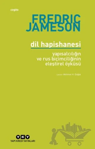 Dil Hapishanesi – Fredric Jameson – Yapı Kredi Yayınları kitap kapağı