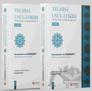 Telhis-i Usul-i Fıkıh 2 Cilt – Mahmud Esad Bin Emin Seydişehri – Hacıveyiszade İlim ve Kültür Vakfı Yayınları kitap kapağı