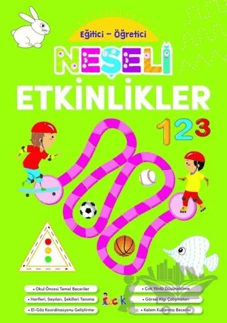 Neşeli Etkinlikler - Eğitici-Öğretici – Kolektif – Bıcırık Yayınları kitap kapağı