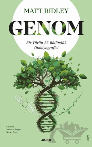 Genom – Matt Ridley – Alfa Yayınları kitap kapağı