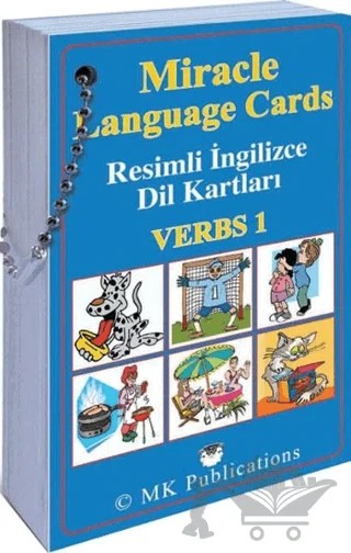 Miracle Language Cards - Verbs 1 – Kolektif – MK Publications kitap kapağı