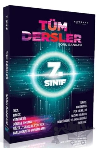 7. Sınıf Tüm Dersler Soru Bankası – Kolektif – Referans Yayınları kitap kapağı
