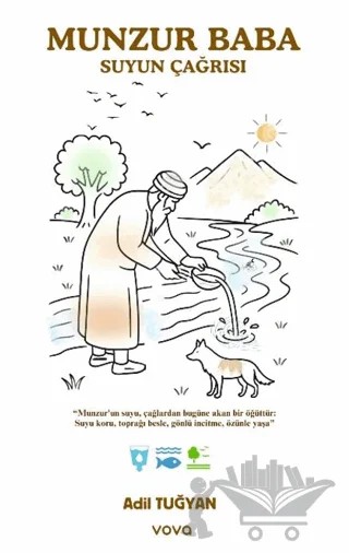 Munzur Baba – Adil Tuğyan – Vova Yayınları kitap kapağı