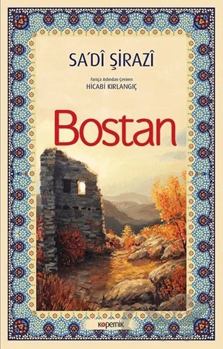 Bostan – Sadi-i Şirazi – Kopernik Kitap kitap kapağı