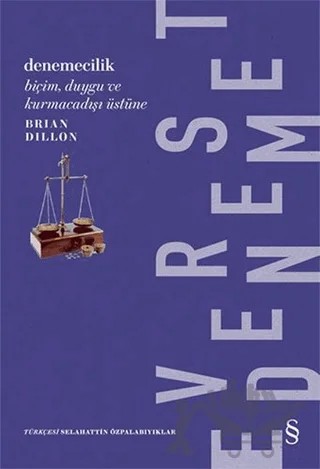 Denemecilik – Brian Dillon – Everest Yayınları kitap kapağı