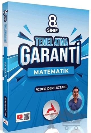 8. Sınıf LGS 10 Günde Temel Atma Garanti Matematik Video Ders Kitabı – Kolektif – Paraf Akademi kitap kapağı