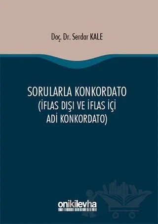 Sorularla Konkordato – Serdar Kale – On İki Levha Yayınları kitap kapağı