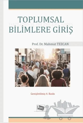 Toplumsal Bilimlere Giriş – Mahmut Tezcan – Anı Yayıncılık kitap kapağı