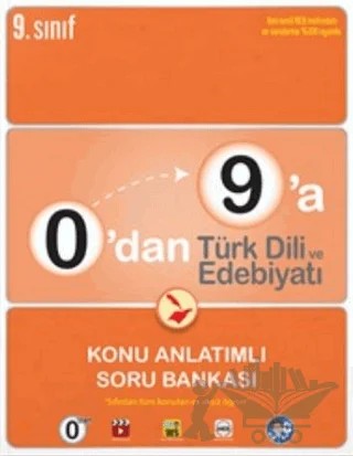 0'dan 9'a Türk Dili ve Edebiyatı Konu Anlatımlı Soru Bankası – Kolektif – Tonguç Akademi kitap kapağı