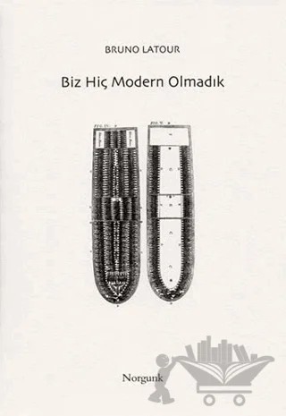 Biz Hiç Modern Olmadık – Bruno Latour – Norgunk Yayıncılık kitap kapağı