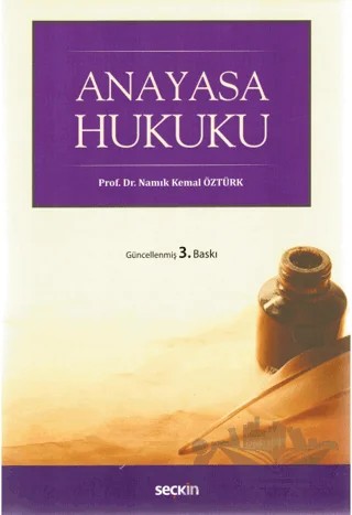 Anayasa Hukuku – Namık Kemal Öztürk – Seçkin Yayıncılık kitap kapağı