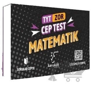TYT Cep Test Matematik (Zor) – Kolektif – Karekök Yayıncılık kitap kapağı