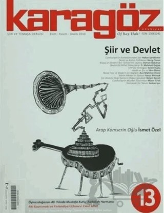 Karagöz Dergisi Sayı: 13 – Karagöz Edebiyat Dergisi kitap kapağı